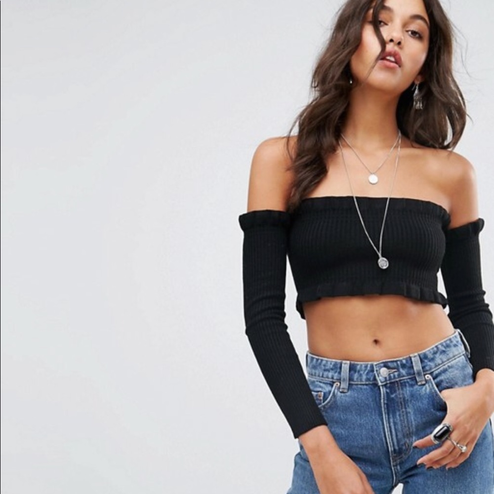ASOS Off-the-Shoulder Top